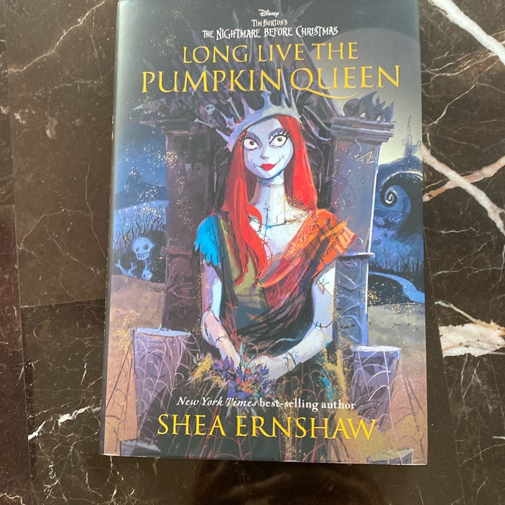 Long Live the 🎃 Queen  hardcover book